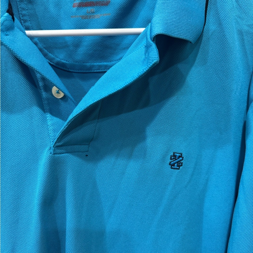 Men’s Blue Izod Polo - Picture 2 of 2